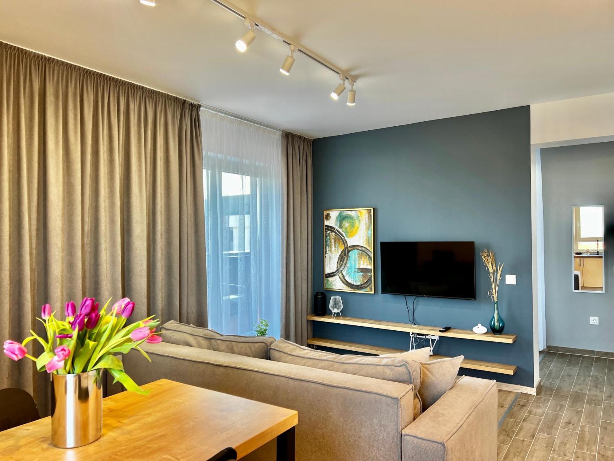 Blue Boho Studios And Apartments Brasov Bagian luar foto